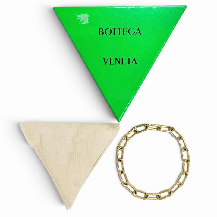 Great BOTTEGAVENETA Necklace Link Chain Gold coating AG925 Women