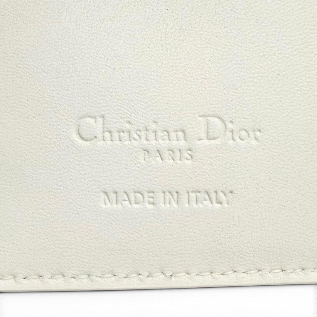 Excellent Christian Dior Lady Dior Dahlia Wallet Cannage All Star S6037ONTL