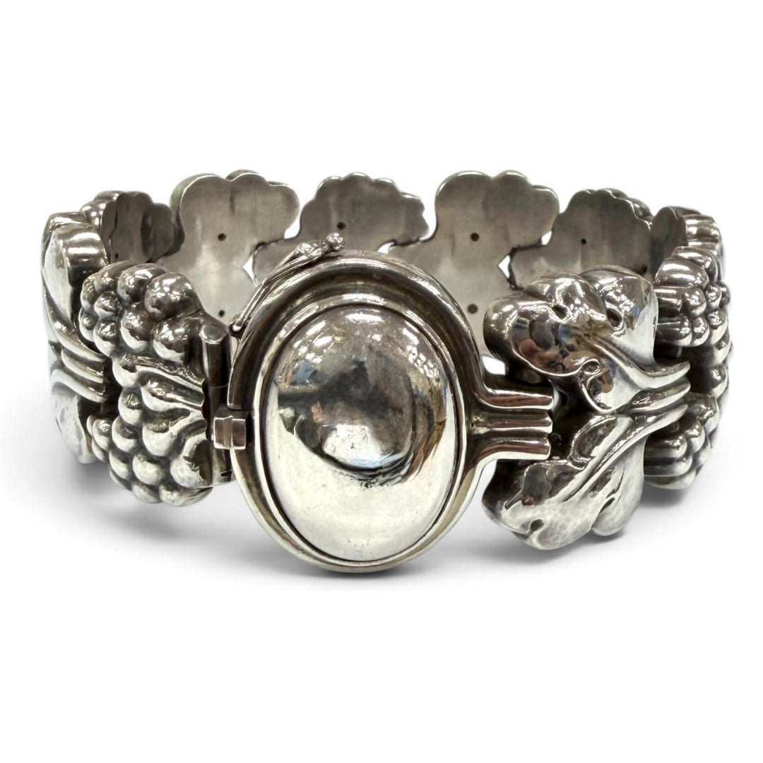 Great Georg Jensen bracelet Paris Silver 925 Women No30