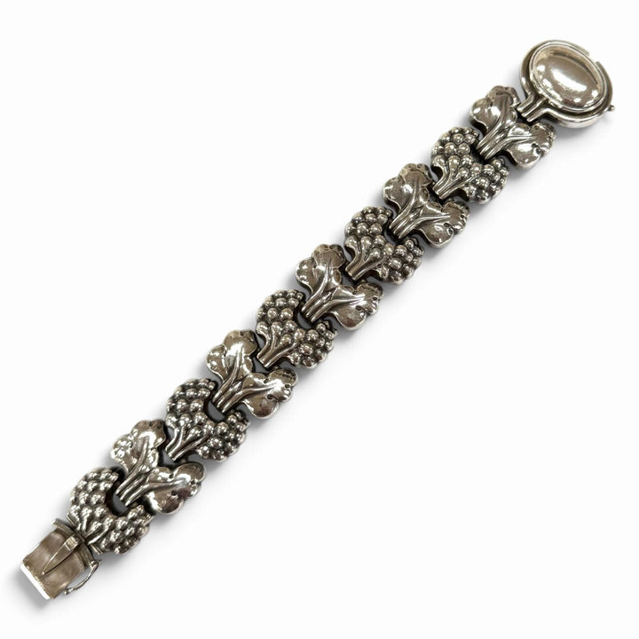 Great Georg Jensen bracelet Paris Silver 925 Women No30