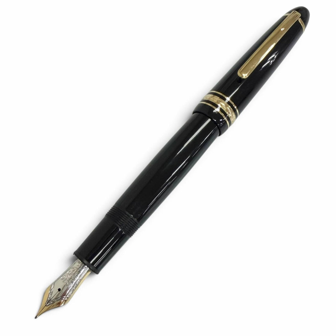 Great MONTBLANC fountain pen Meisterstück Pix Le Grand black 14K mens