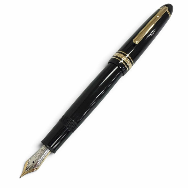 Great MONTBLANC fountain pen Meisterstück Pix Le Grand black 14K mens