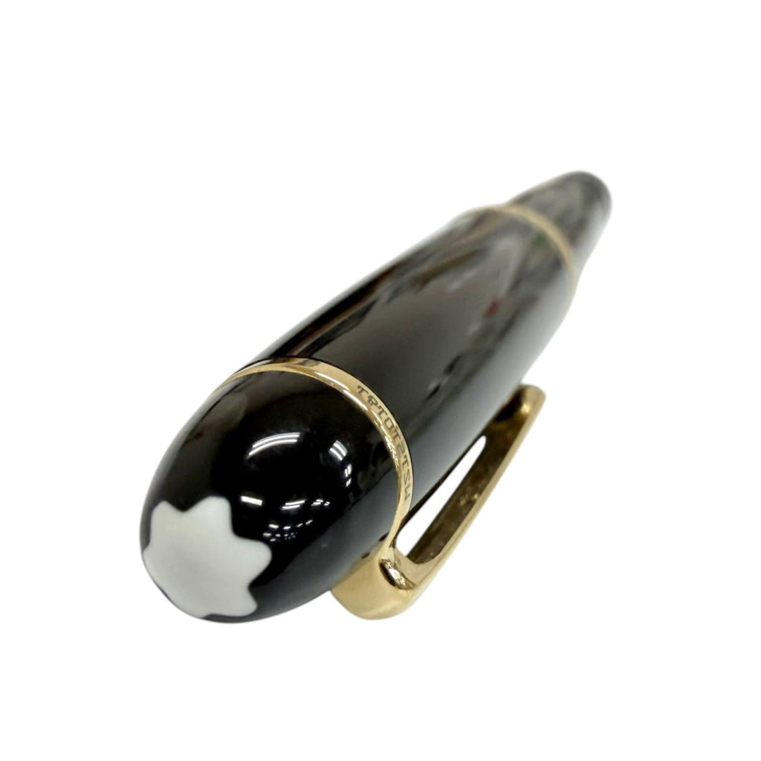 Great MONTBLANC fountain pen Meisterstück Pix Le Grand black 14K mens
