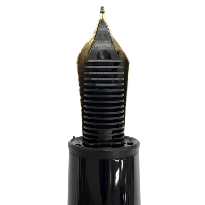 Great MONTBLANC fountain pen Meisterstück Pix Le Grand black 14K mens