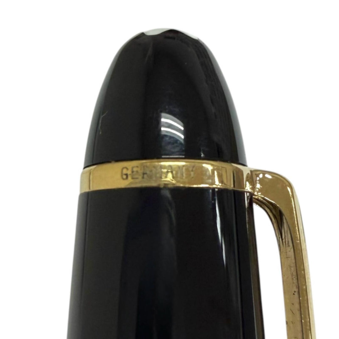 Great MONTBLANC fountain pen Meisterstück Pix Le Grand black 14K mens