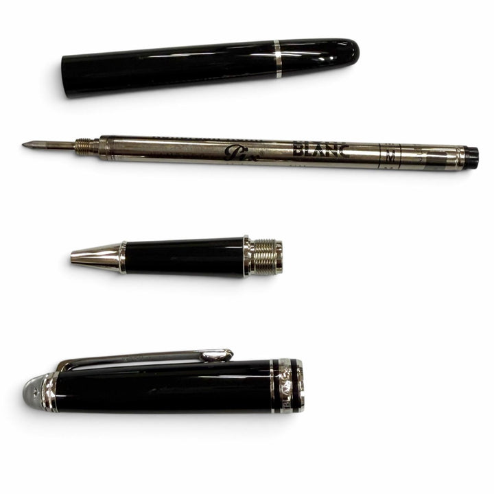 Excellent MONTBLANC Ballpoint pen Meisterstück Classic Pix White Star diamond