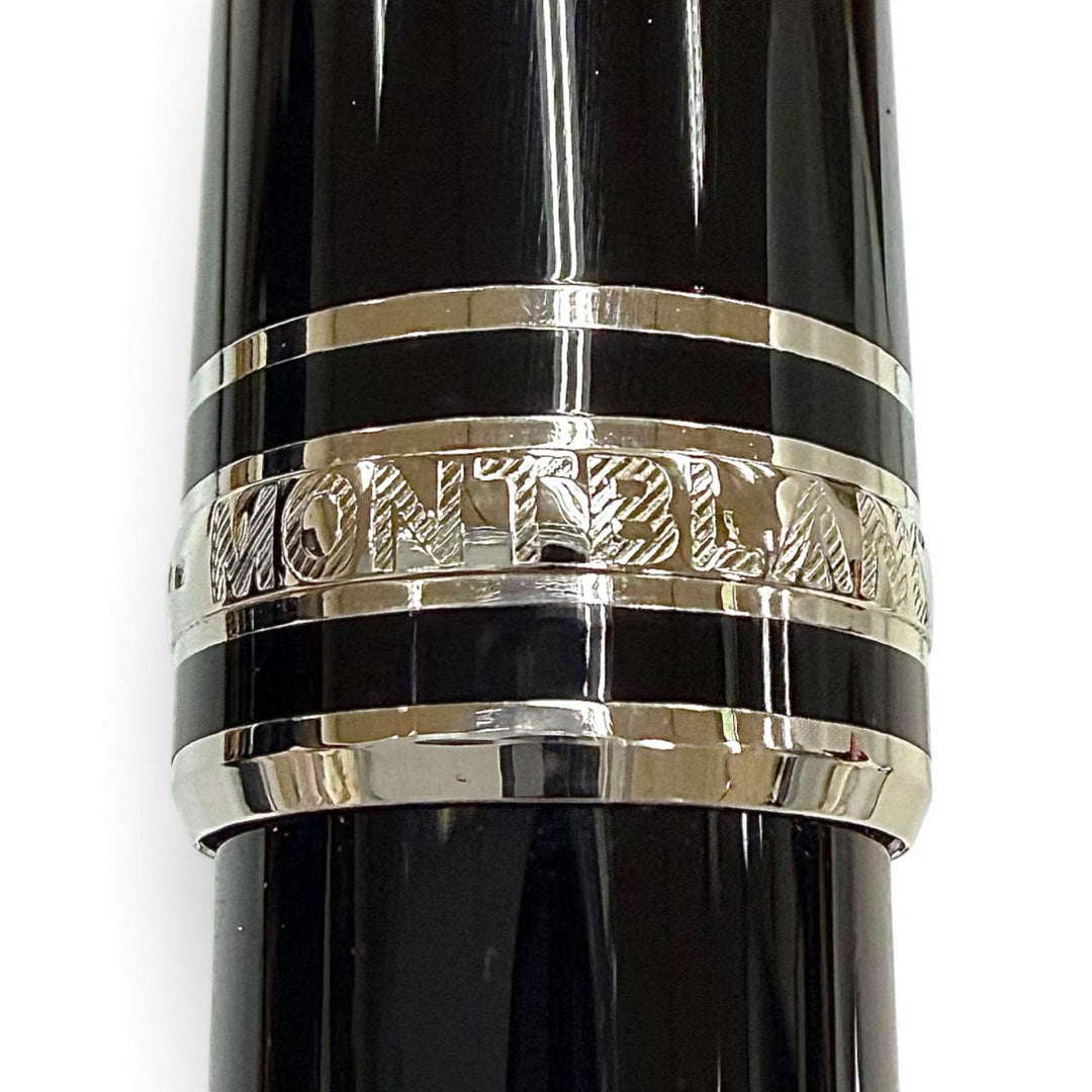 Excellent MONTBLANC Ballpoint pen Meisterstück Classic Pix White Star diamond