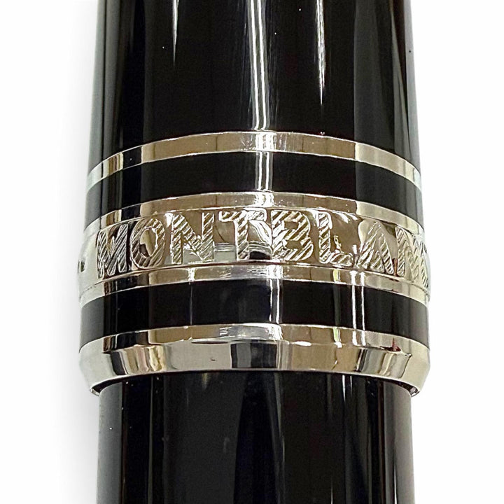Excellent MONTBLANC Ballpoint pen Meisterstück Classic Pix White Star diamond
