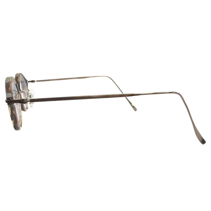 Great 金子眼鏡 Glasses Purchased in September 2025 Clear brown mens KM-96L