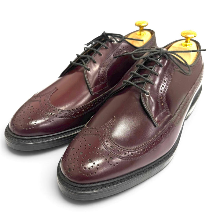 Pristine AllenEdmonds Dress shoes MacNeil Wingtip full brogue with vertical logo