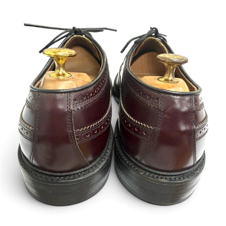 Pristine AllenEdmonds Dress shoes MacNeil Wingtip full brogue with vertical logo