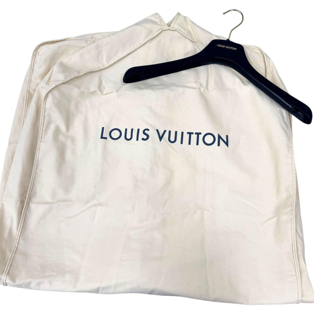 Excellent LOUIS VUITTON NIGO Denim Jacket Giant Damier Waves