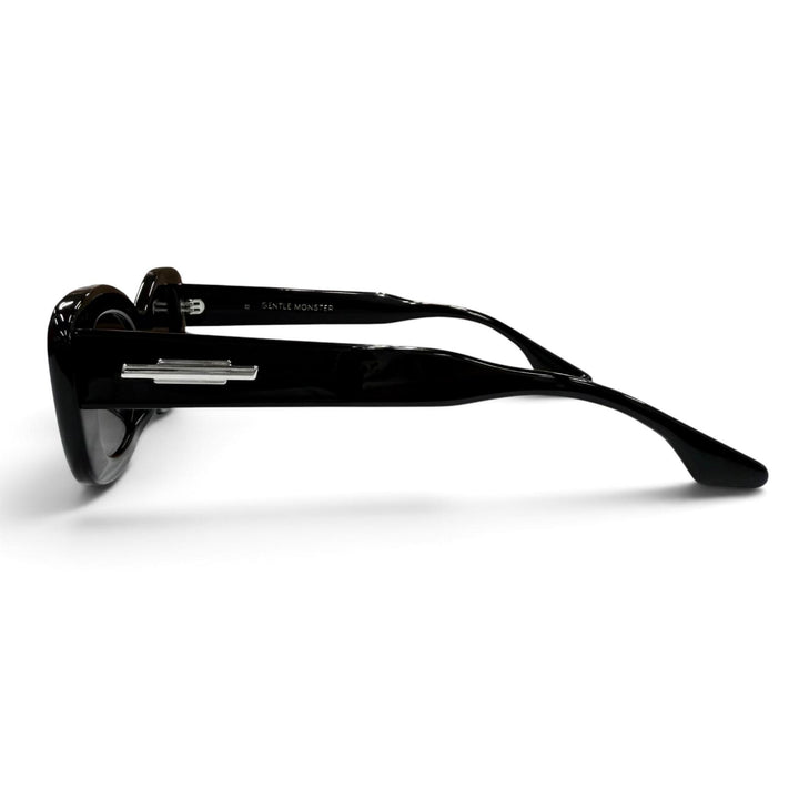 Great GENTLE MONSTER sunglasses TAMBU Oval frame, rectangular design black mens