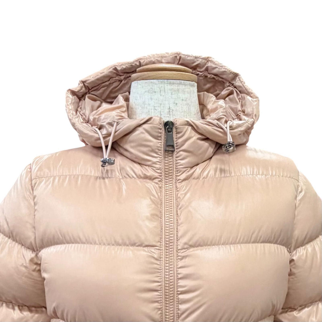 Excellent MONCLER Down jacket RHIN Logo patch, belted hooded zip-up jacket 00