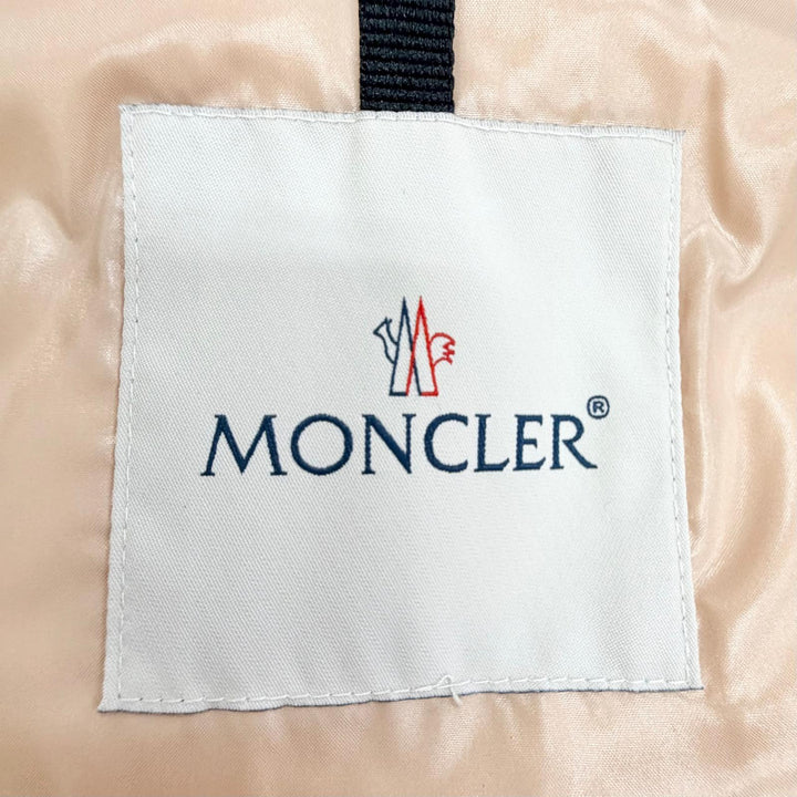 Excellent MONCLER Down jacket RHIN Logo patch, belted hooded zip-up jacket 00