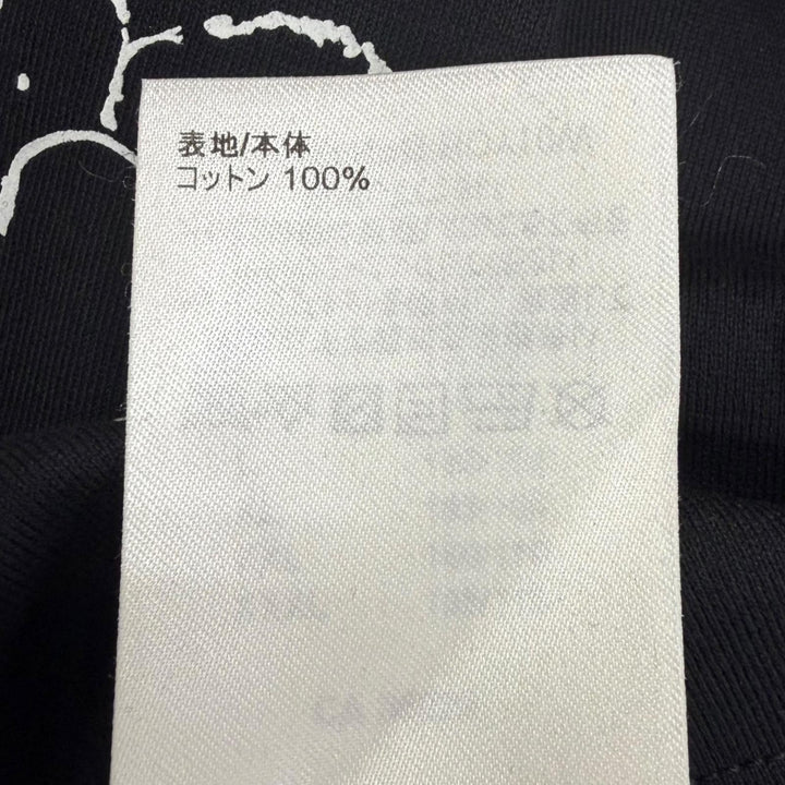 Pristine LOUIS VUITTON Short sleeve T-shirt black cotton mens