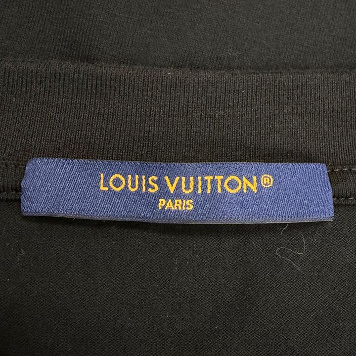 Great LOUIS VUITTON Short sleeve T-shirt monogram gradient black