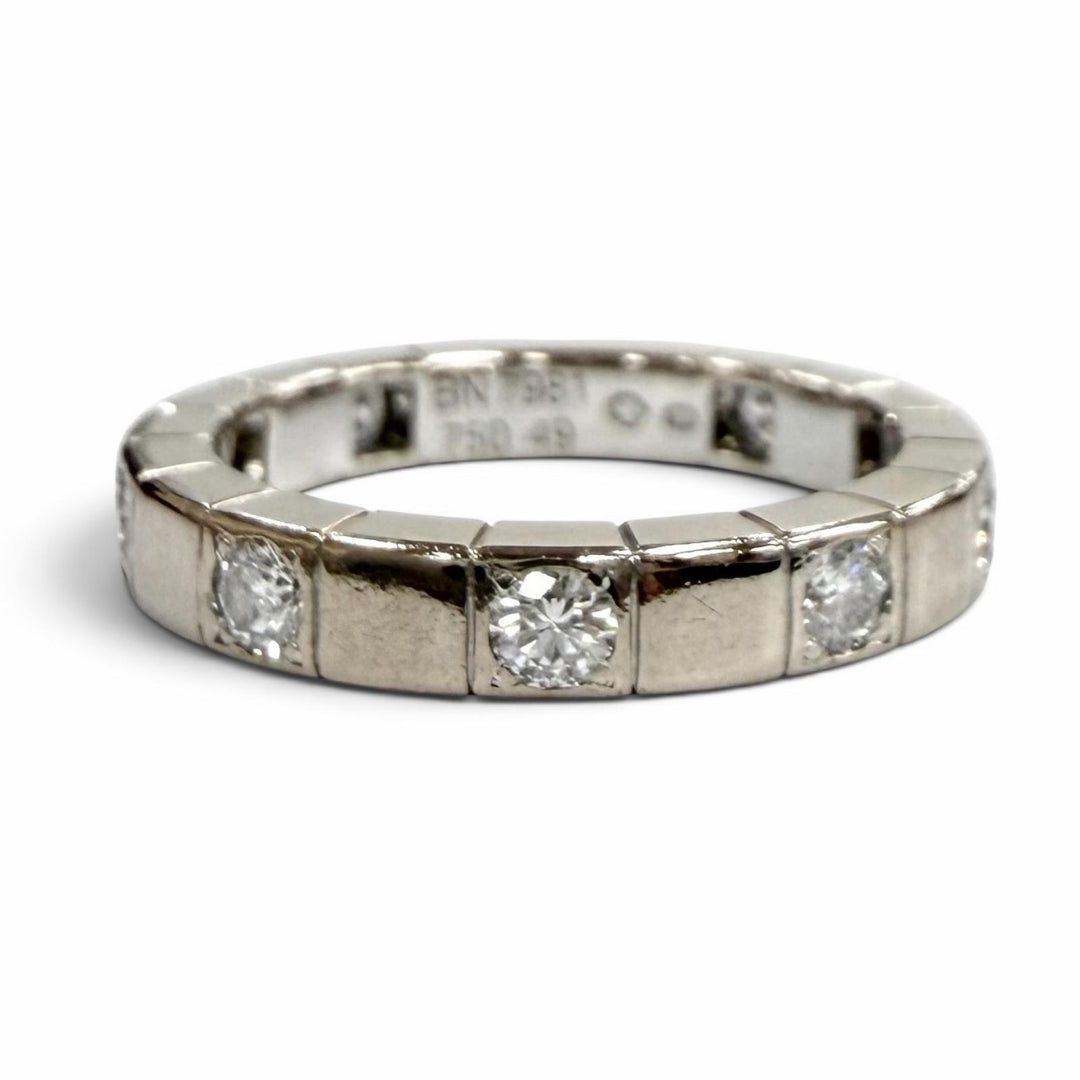 Great Cartier Ring ring Laniere White gold 750 Women