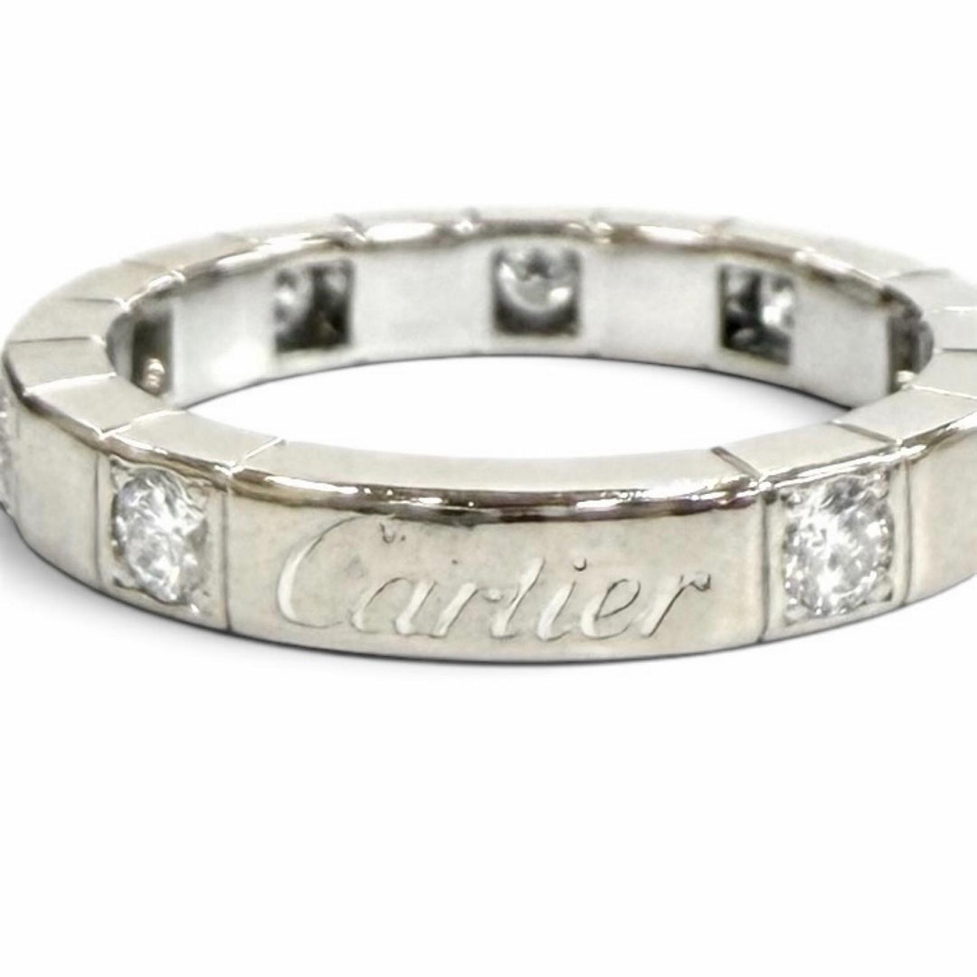 Great Cartier Ring ring Laniere White gold 750 Women