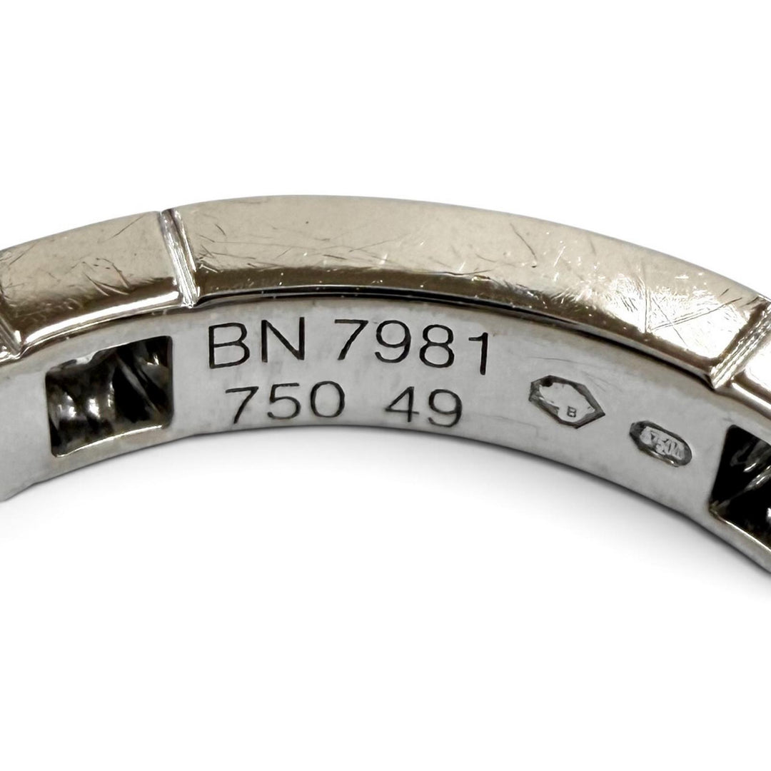 Great Cartier Ring ring Laniere White gold 750 Women