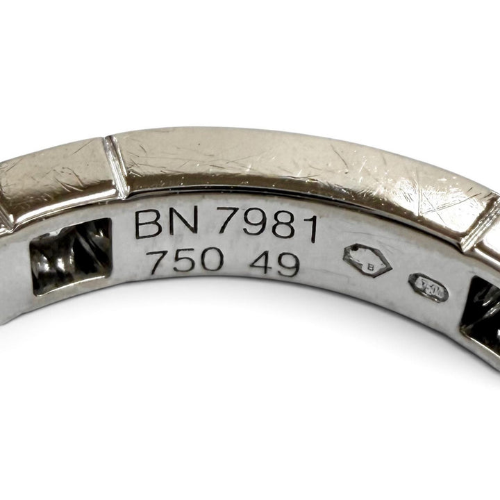 Great Cartier Ring ring Laniere White gold 750 Women