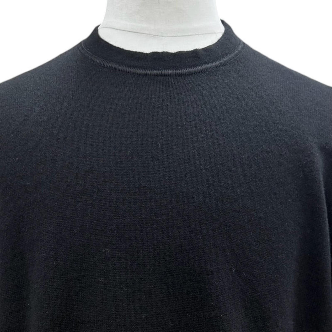 Excellent BOTTEGAVENETA Short sleeve knit Triangle Stitch cashmere XS 720364