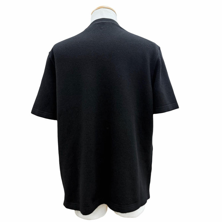 Excellent BOTTEGAVENETA Short sleeve knit Triangle Stitch cashmere XS 720364