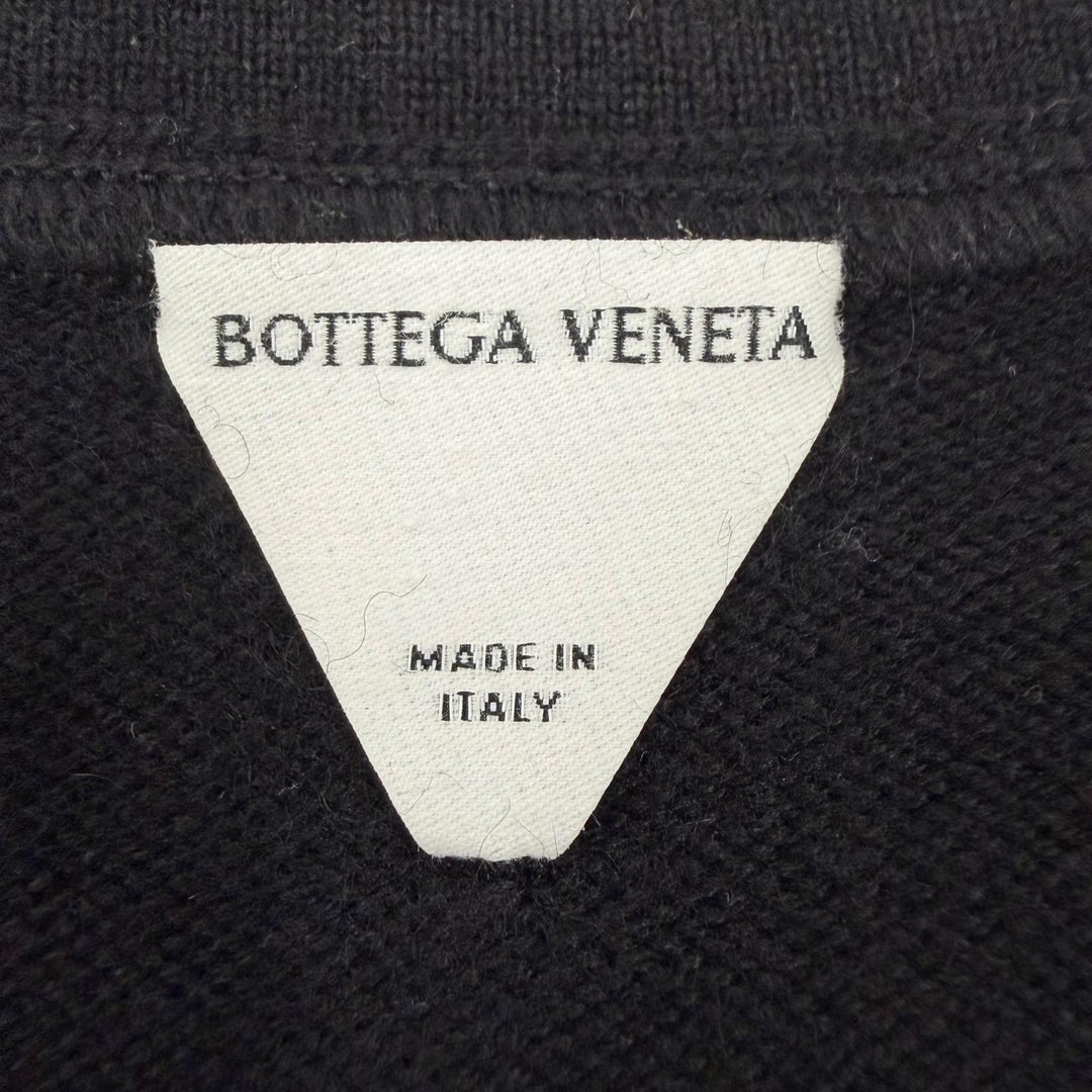 Excellent BOTTEGAVENETA Short sleeve knit Triangle Stitch cashmere XS 720364