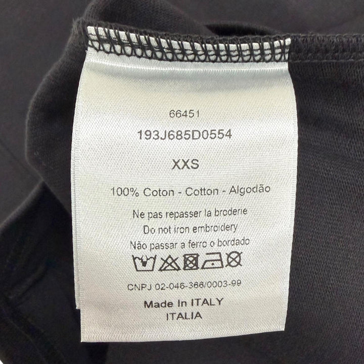 Pristine DIOR KENNY SCHARF Short sleeve T-shirt Logo embroidery