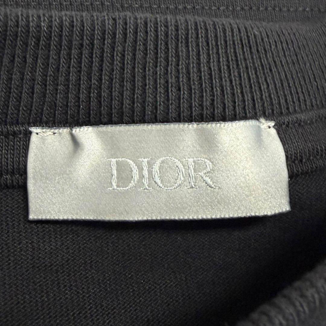 Pristine DIOR KENNY SCHARF Short sleeve T-shirt Logo embroidery