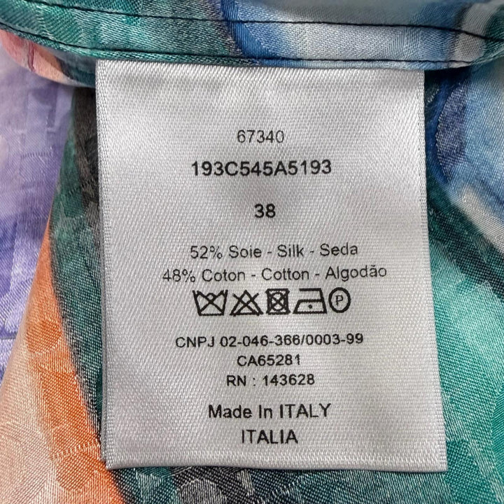 Pristine DIOR KENNY SCHARF Short sleeve shirt Overall handle multicolor
