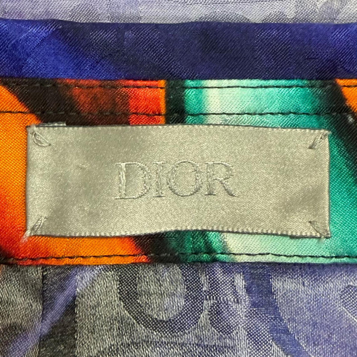 Pristine DIOR KENNY SCHARF Short sleeve shirt Overall handle multicolor