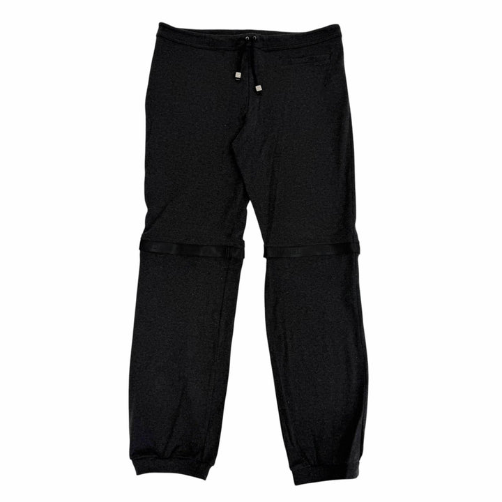 Great CHANEL Pants 2WAY COCO Mark Sweatpants (Half Size) gray 42 02A P19778