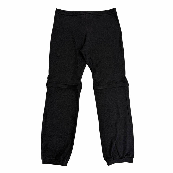 Great CHANEL Pants 2WAY COCO Mark Sweatpants (Half Size) gray 42 02A P19778