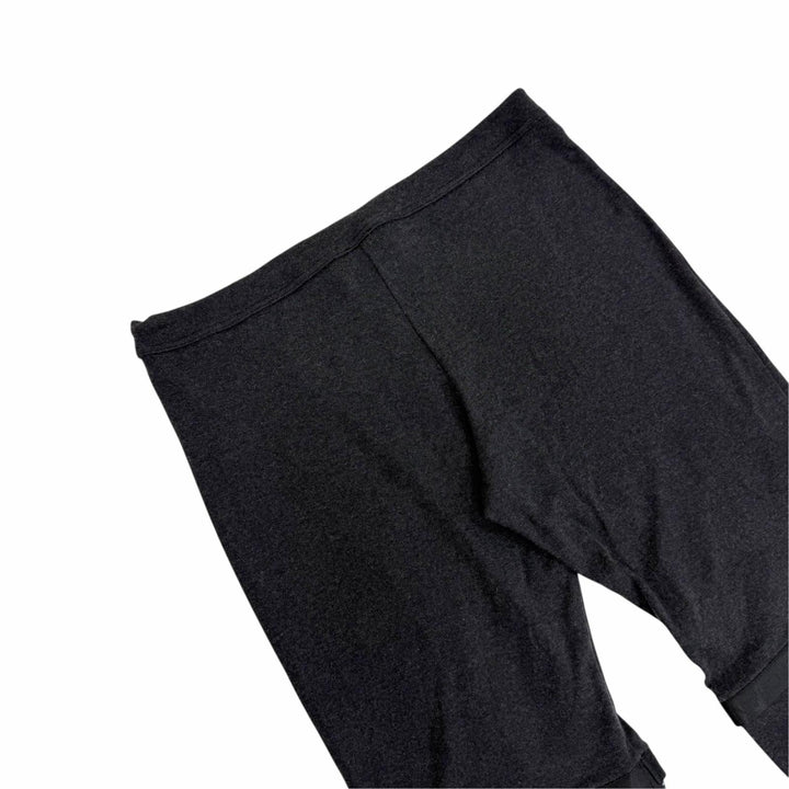 Great CHANEL Pants 2WAY COCO Mark Sweatpants (Half Size) gray 42 02A P19778