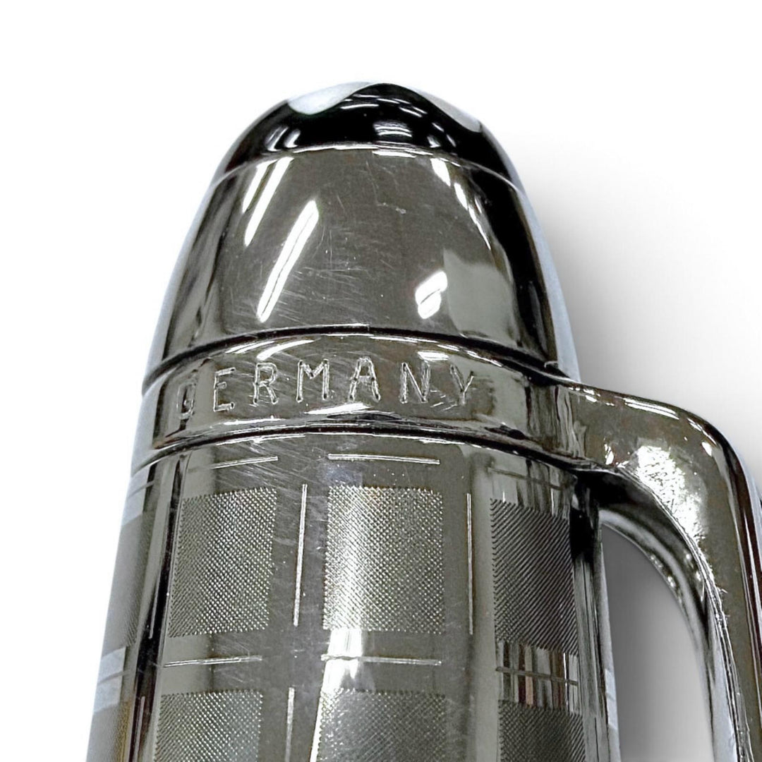 Very Good MONTBLANC fountain pen Meisterstück Solitaire Stainless Steel 2