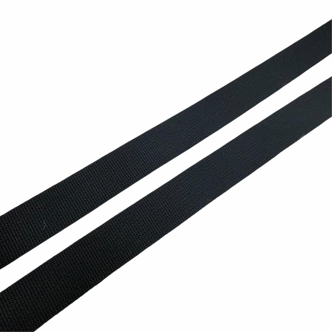 Great HERMES Shoulder strap For garden parties black canvas Women