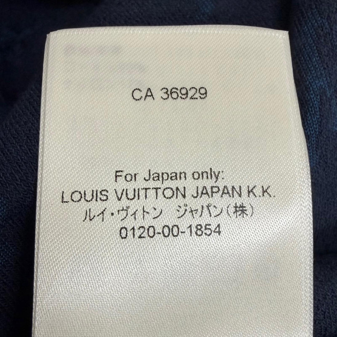 Pristine LOUIS VUITTON Short sleeve T-shirt Monogram French Terry Pile ground