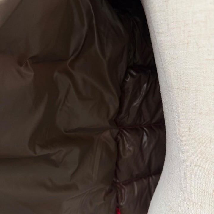 Excellent MONCLER Down jacket MAYA GIUBBOTTO Logo patch hooded