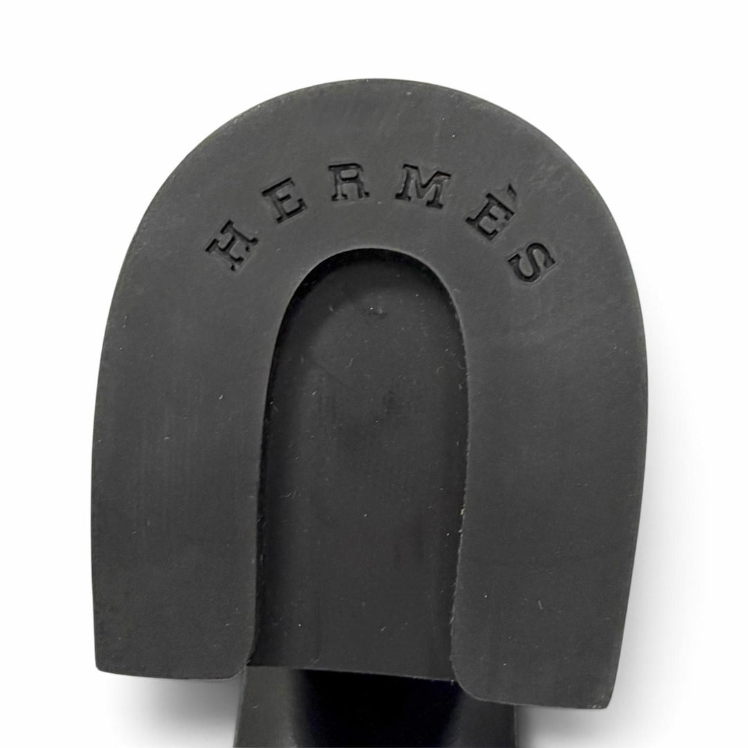 Pristine HERMES Ankle boots VOLVER Exlibris Sock Boots Knit Short Boots black 36