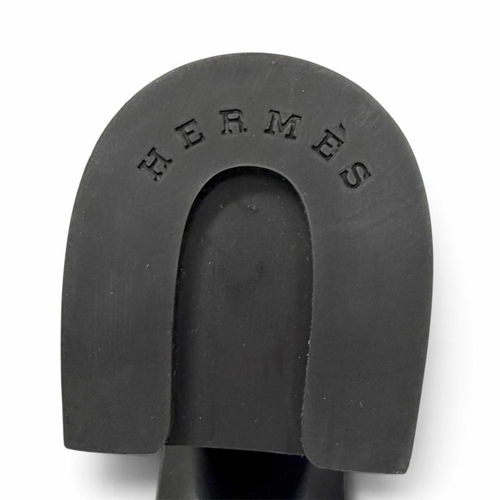 Pristine HERMES Ankle boots VOLVER Exlibris Sock Boots Knit Short Boots black 36