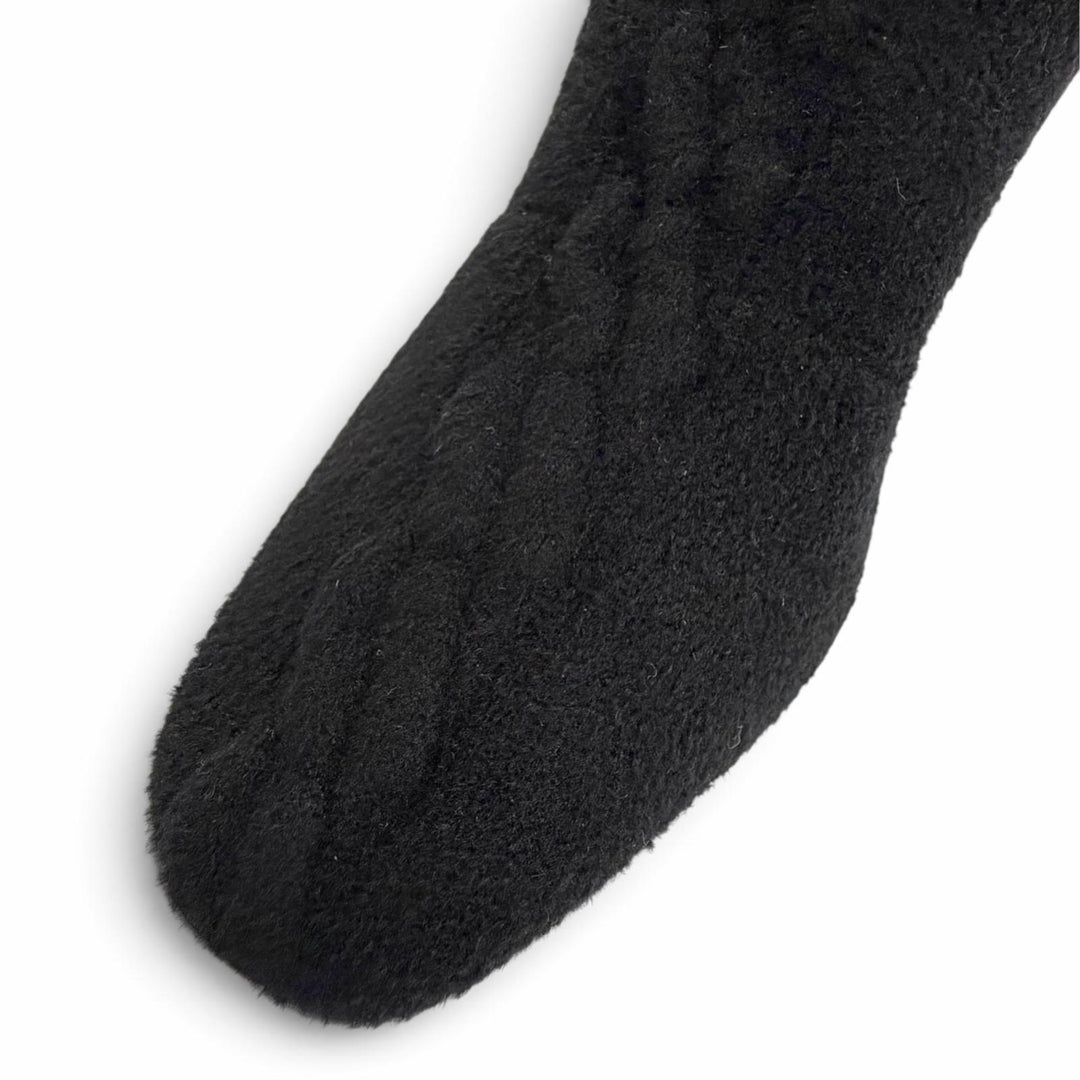 Pristine HERMES Ankle boots VOLVER Exlibris Sock Boots Knit Short Boots black 36