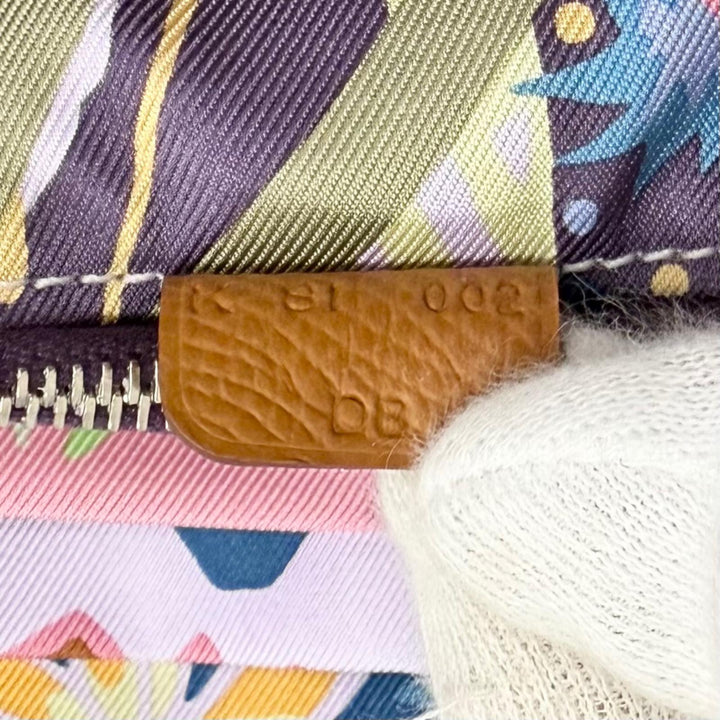 Pristine HERMES Purse Azap Long Silk In Zip Around Epsom Leather Women