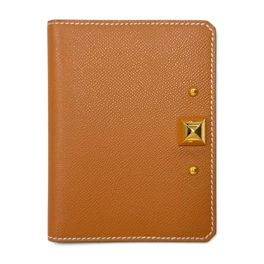 Excellent HERMES Card Case Medall Card Case Bifold Wallet Pass Case Business
