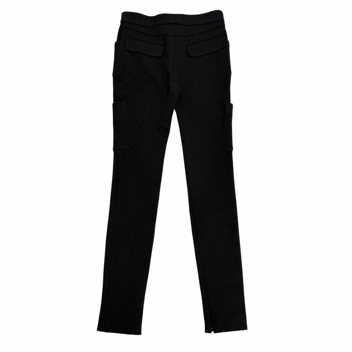 Excellent CHANEL Pants black wool Women 36 23B P75495V67253