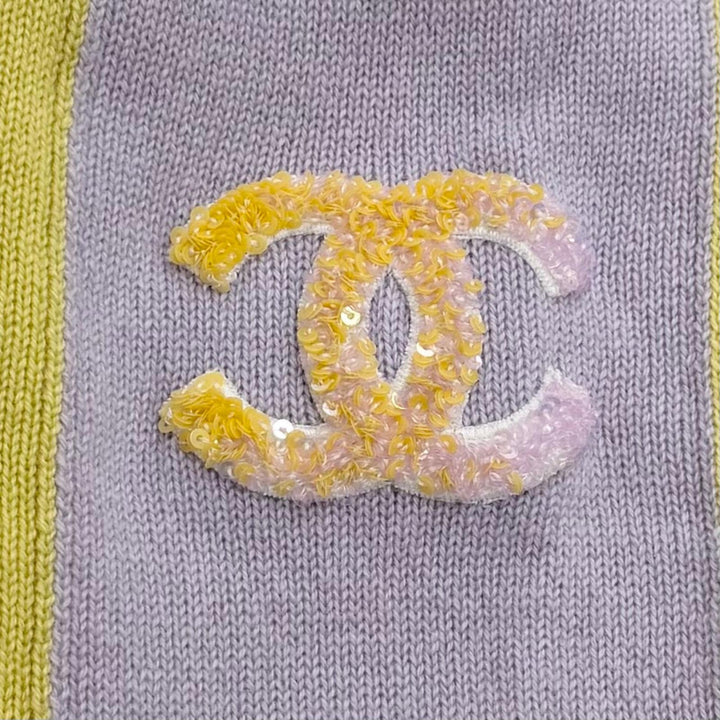 Excellent CHANEL Tunic yellow cashmere Women 34 P76434K10983