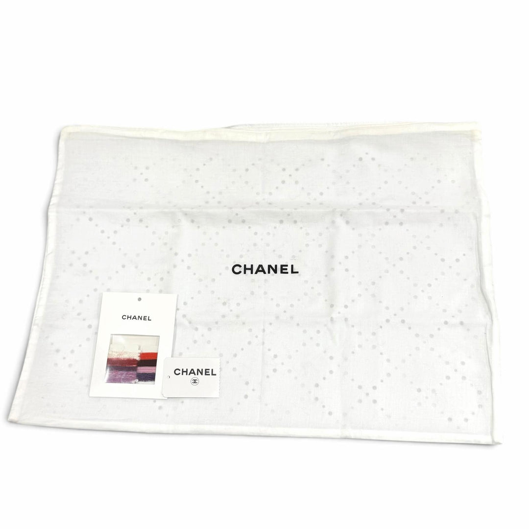 Excellent CHANEL Tweed skirt COCO Mark Trapezoid cashmere 34 23B P75721K10879