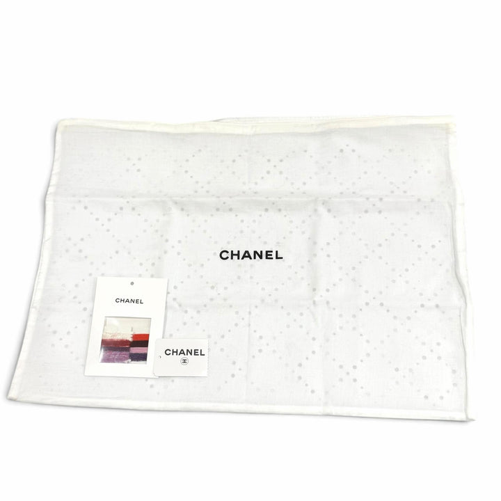 Excellent CHANEL Tweed skirt COCO Mark Trapezoid cashmere 34 23B P75721K10879
