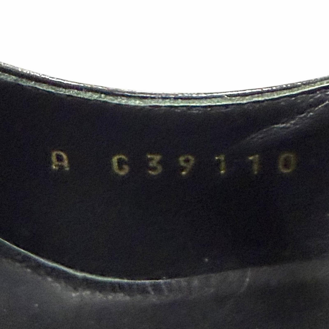 Pristine CHANEL pumps COCO Mark Belt Design Leather black leather 36 22A G39110