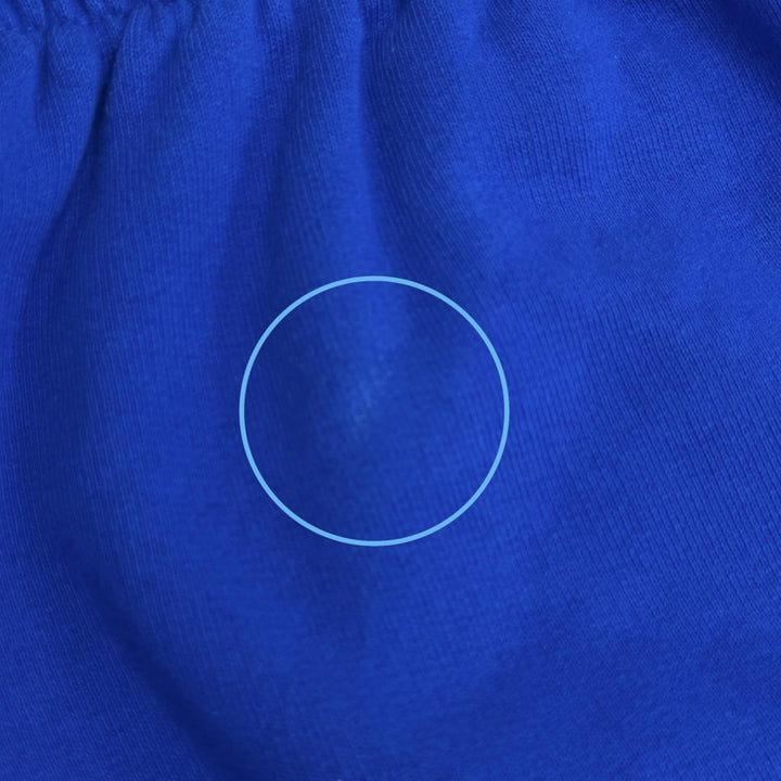 Great BALENCIAGA Shorts 3B Football Sports Icon Buggy shorts blue cotton